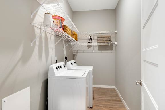 In-Unit Washer & Dryer Sets at Nuvelo at Parkside, Apple Valley, MN, Minnesota