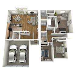 Floor Plan Signature Townhome B