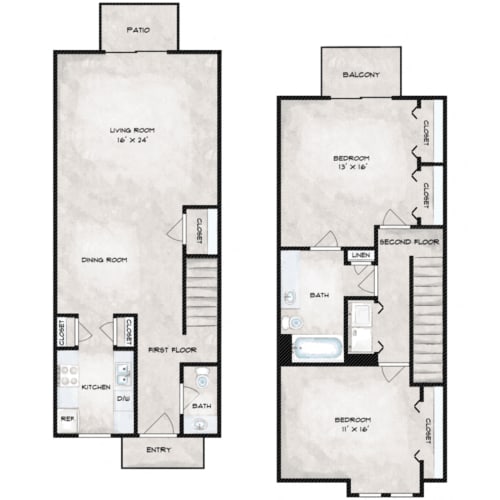 Floor Plan  tu2-th