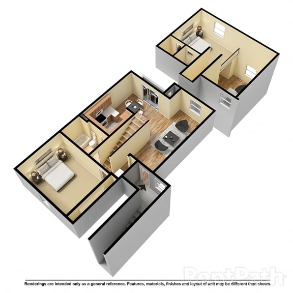 2 Bedroom Loft Available at Lake Marina Apartments, Indianapolis 2 Bedroom Loft Available at Lake Marina Apartments, Indianapolis