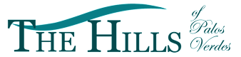 The Hills of Palos Verdes logo with a teal swoosh.
