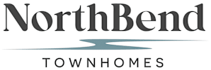 The image is a logo for NorthBend Townhomes.