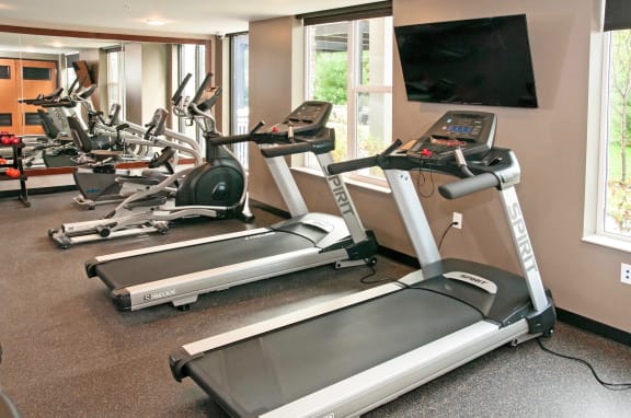 Cardio Machines at The Grainwood Senior Apartments, Prior Lake Minnesota