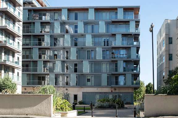 the building in which the apartment is located