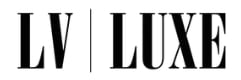 The image displays the word "LUXE" in bold, black letters on a white background.