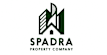 A logo for a property company called Spadra features a stylized building.