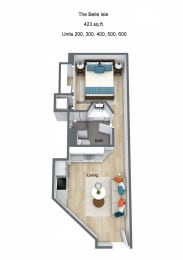  Floor Plan The Belle Isle