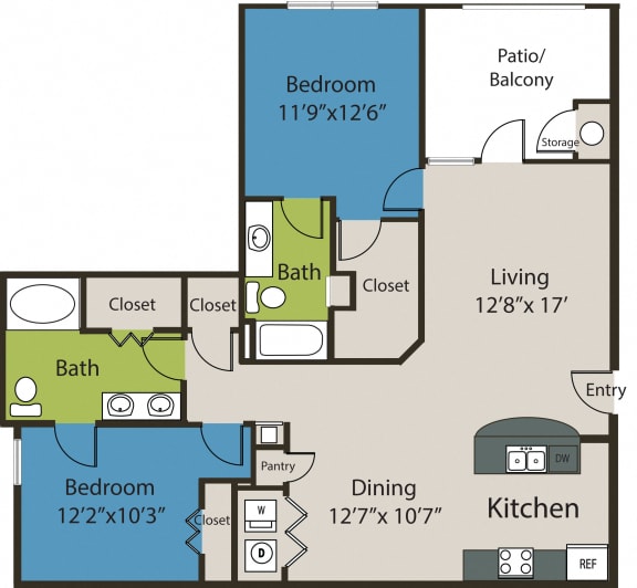 two bedroom apartments in san antonio