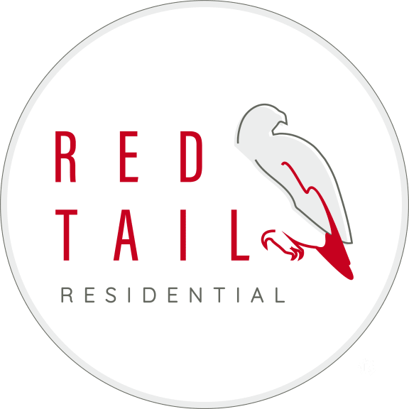 an image of the red tails restaurant logo