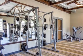 Fitness Center with Weight Rack | SoRoc on Maine