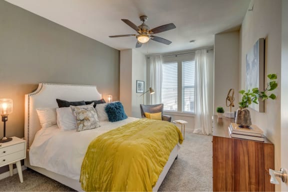 Burnet Flats Model Bedroom