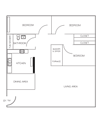  Floor Plan 3 Bedroom/2 Bathroom A