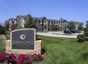 Thumbnail 1 of 26 - Sierra Pointe monument sign in front of apartment building