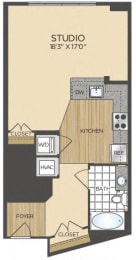 washington DC studio apartments