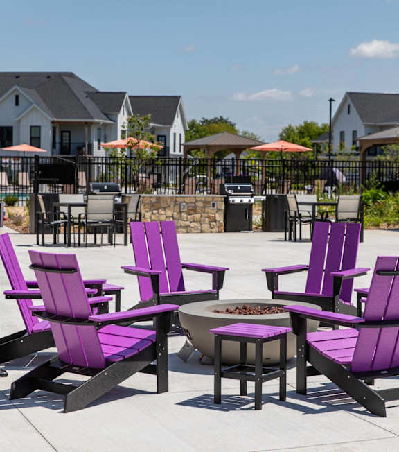Firepit Patio at The Edison at Woodbury, Woodbury