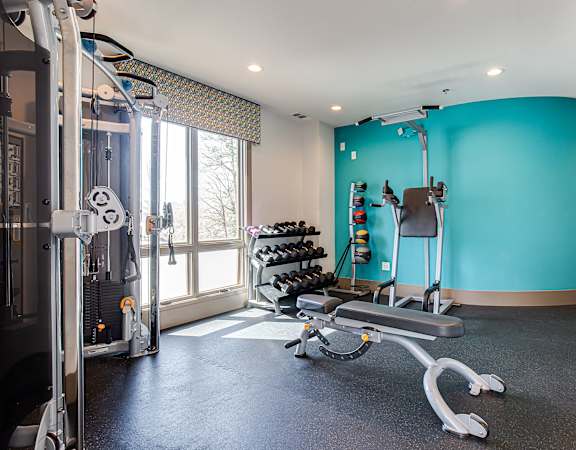 Gym at The Metro Apartments, Atlanta, GA