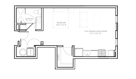 Unit A at Steelcote Square, Missouri