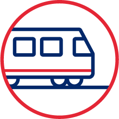 Graphic of a train