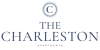 a logo for the charleston apartments