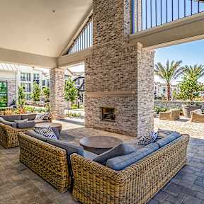 Lounge area