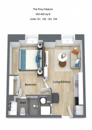  Floor Plan The Pony Pasture