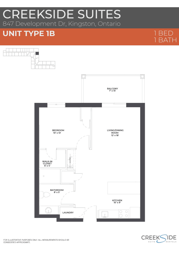 Floor Plan Unit Type 1B