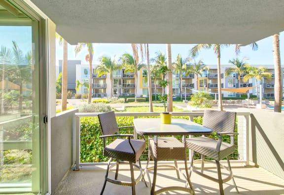 Balcony And Patio  at Marina Harbor, Marina del Rey, CA, 90292