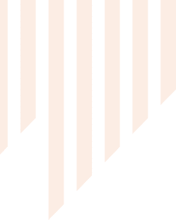A series of vertical stripes in shades of orange and black.