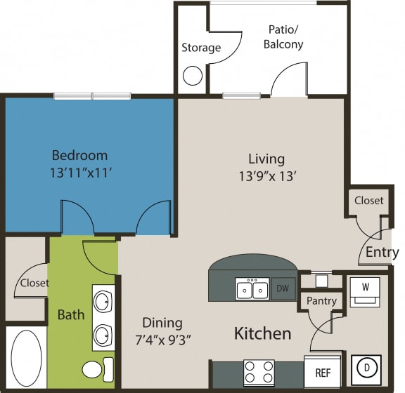 one bedroom apartments in san antonio texas