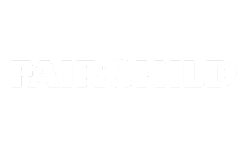 The image features the word "FAIRCHILD" in white text on a green background.