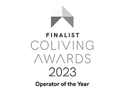 the logo for the ninth annual colliding awards 2013 operator of the year