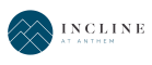 a blue logo with the words institute at anthem on a white background