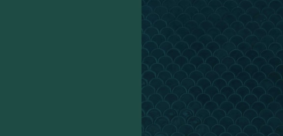 dark green background with a dark green swirly pattern at The Keel Apartments, Liverpool, L3 4GE