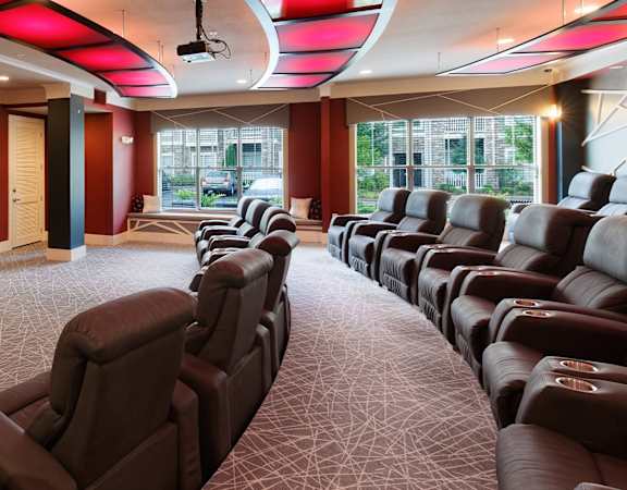 Parc at Grandview theater room