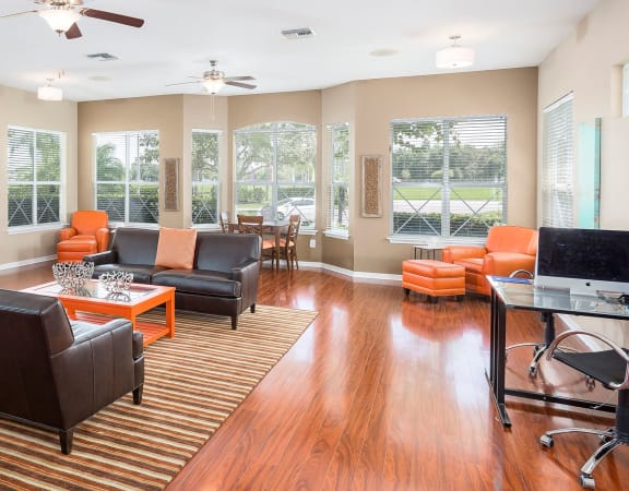 Egrets Landing Apartments clubhouse interior