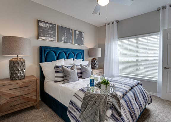 Comfortable Bedroom  at Highland Luxury Living, Lewisville, TX, 75067