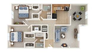 The Chester Floor Plan at West Woods, Annapolis, MD, 21401