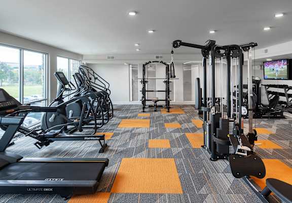 Fitness room at Allure on Parkway, Lake Mary, 32746