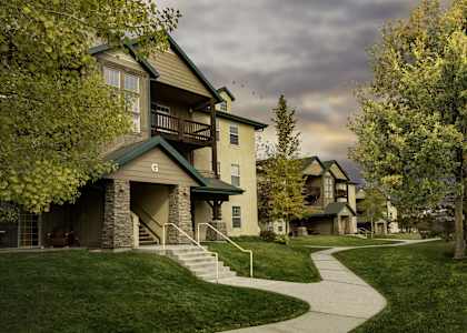 Exterior Landscape at Sunset Ridge, West Jordan, UT