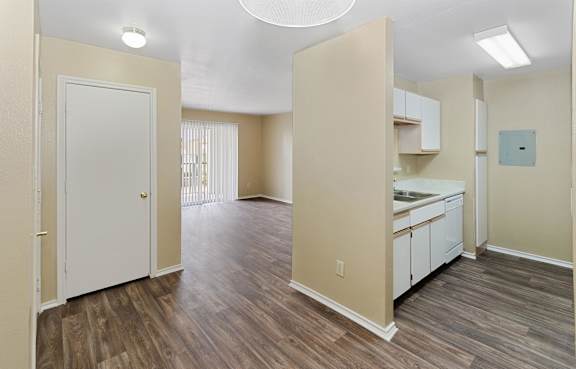 Dining room at Valley Trails Apartments in Irving TX
