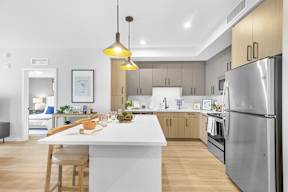 Modern Kitchens at The Marc Luxury Apartments in Palm Beach Gardens FL