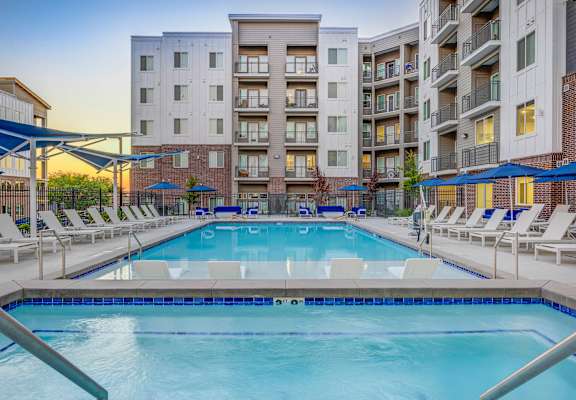 pool and jacuzzi