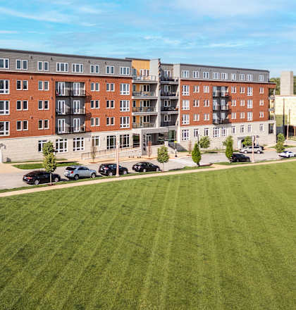 Exterior view at 2200 LaSalle, St Louis, MO, 63104.