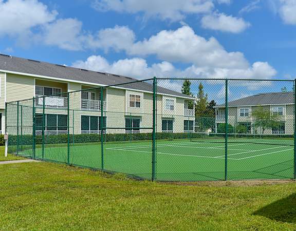 Exterior Tennis Courts at Magnolia Place, Florida