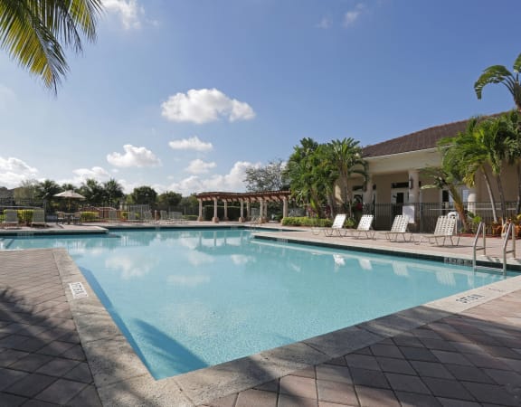 Pool Exterior Clubhouse Miramar Florida