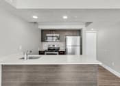 Thumbnail 12 of 12 - Contemporary Kitchen at Avia Apartments at Reedy Creek, Kissimmee, FL