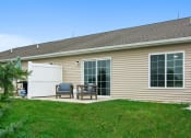 Thumbnail 11 of 13 - Valley City Ohio Apartment Rentals Redwood Valley City Personal Patio Looking Back