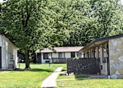 Thumbnail 4 of 7 - Akron Ohio Apartment Rentals Northampton by Redwood Exterior Green Spaces