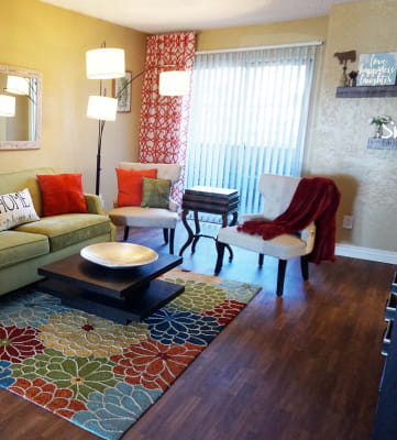 Living room at Villa Toscana Apartments in Phoenix AZ