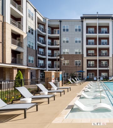 Swimming Pool with Ledge  at NorthPointe, Greenville, 29601